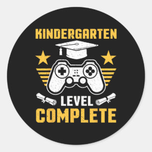 Abschluss der Kindergartenstufe Cl 2025 Gam Runder Aufkleber
