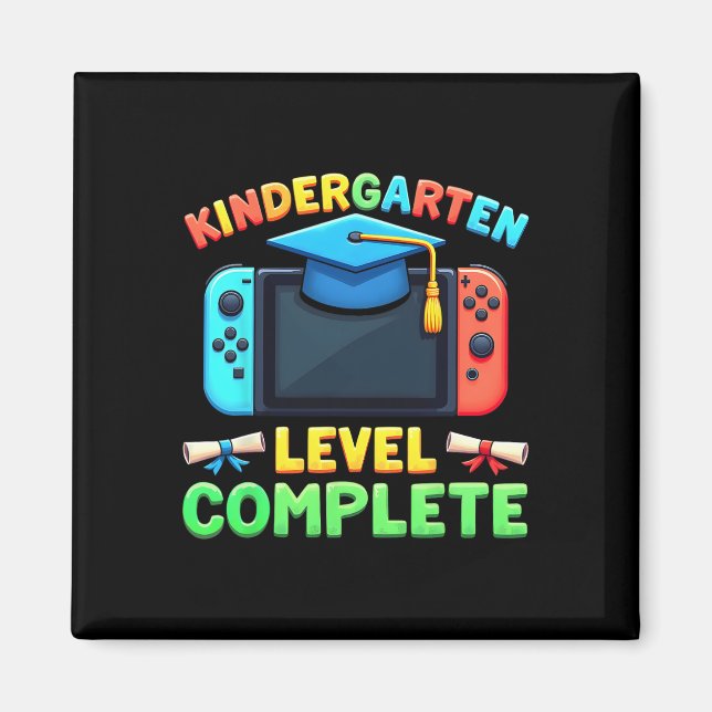 Abschluss der Kindergartenstufe Cl 2025 Junge Magnet (Vorne)