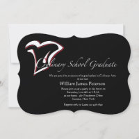 Abschluss der Kochschule Einladung