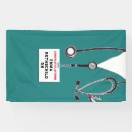 Abschluss der Krankenpflege Banner