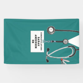 Abschluss der Krankenpflege Banner