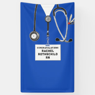 Abschluss der Krankenpflege Banner