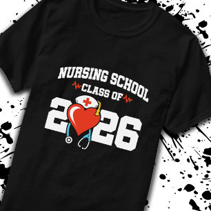 Abschluss der Krankenpflege RN-Klasse 2026 Kranken T-Shirt