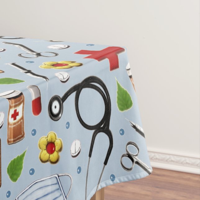 Abschluss der Krankenpflege Tischdecke (Beispiel)