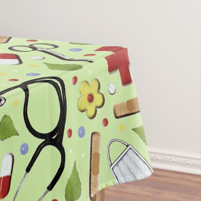 Abschluss der Krankenpflege Tischdecke (Beispiel)