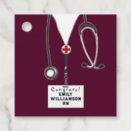 Abschluss der Krankenpflegerschule Geschenkanhänger