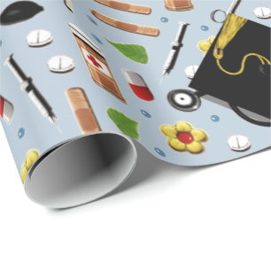 Abschluss der Krankenpflegerschule Geschenkpapier