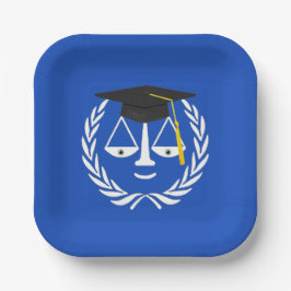 Abschluss der Kreativrechtsschule Pappteller