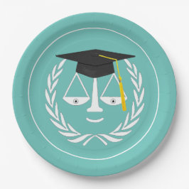 Abschluss der Kreativrechtsschule Pappteller