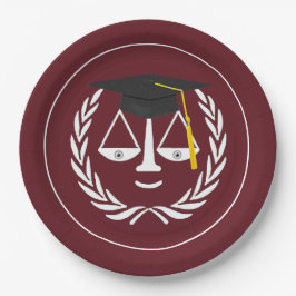 Abschluss der Kreativrechtsschule Pappteller