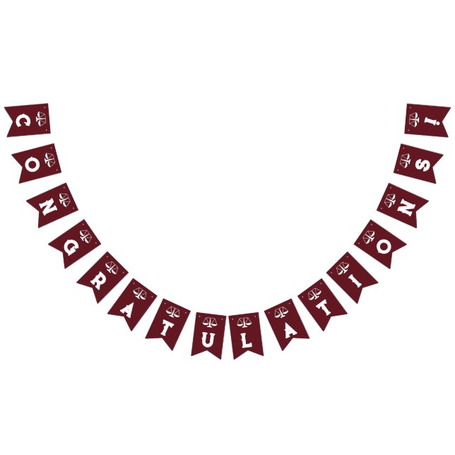 Abschluss der Law School, der Jagdfahnen Wimpelkette (Alle)