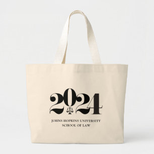Abschluss der Law School Jumbo Stoffbeutel