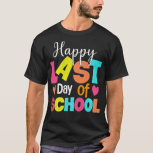 Abschluss der Lehrerin am letzten Tag Cool glückli T-Shirt