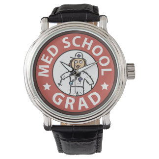 Abschluss der Medizinschule Armbanduhr