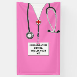 Abschluss der Medizinschule Banner