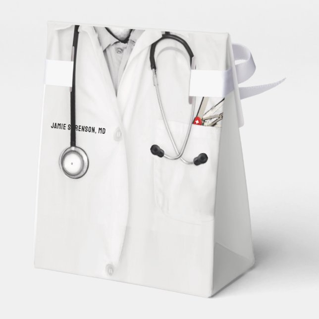 Abschluss der Medizinschule Geschenkschachtel (Rückseite)