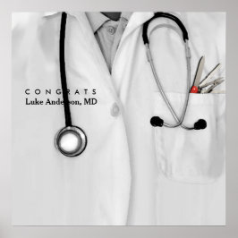 Abschluss der Medizinschule Poster