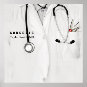 Abschluss der Medizinschule Poster