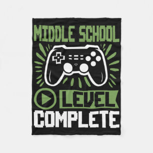 Abschluss der Mittelschule Complete Gamer Cl von 2 Fleecedecke