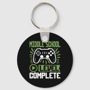 Abschluss der Mittelschule - Vollständiger Gamer C Schlüsselanhänger