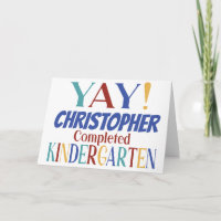 Abschluss der modernen Schule Kindergarten