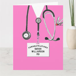 Abschluss der personalisierten Medizinschule Karte