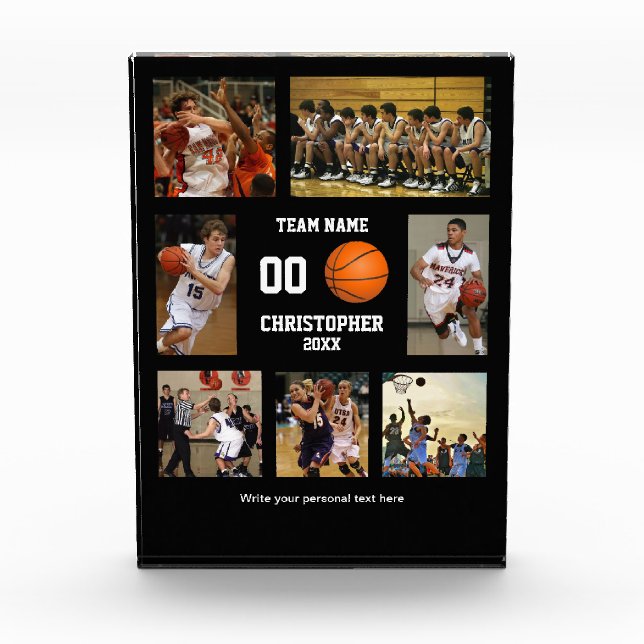 Abschluss der personalisierten Universität Fotoblock (Vorderseite)