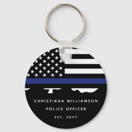 Abschluss der Polizeiakademie für Zollpolizei Schlüsselanhänger