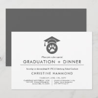 Abschluss der Veterinärschule | Minimalistische Ei