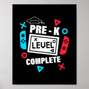 Abschluss der Vorschulstufe Letzter Schultag G Poster