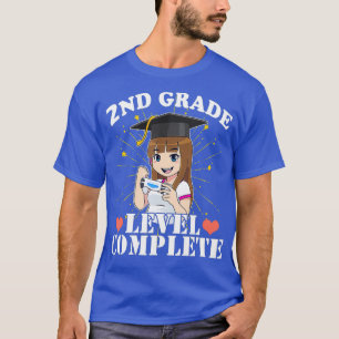 Abschluss der zweiten Klasse Girl Who Lieben Anime T-Shirt