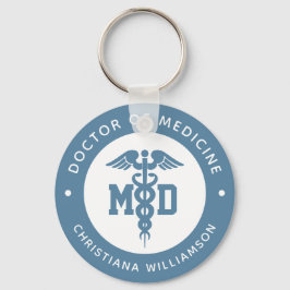 Abschluss des Arztes für Medizin Schlüsselanhänger