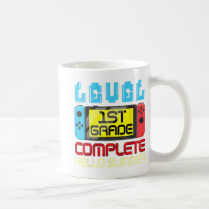 Abschluss des Gamers am letzten Schultag Grad Kaffeetasse