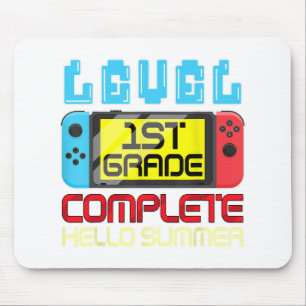 Abschluss des Gamers am letzten Schultag Grad Mousepad
