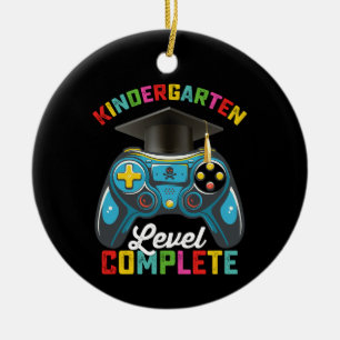 Abschluss des Kindergartenniveaus Gaming Keramik Ornament