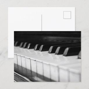 Abschluss des Piano-Makros Postkarte