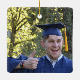 Abschluss durch die Jahre Keramikornament