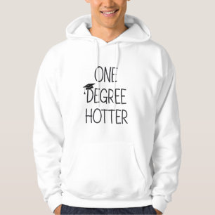 Abschluss Ein Grad Heißer Lustiger College Master Hoodie