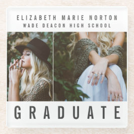 Abschluss eingeben glasuntersetzer