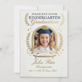 Abschluss-Einladung für Kinder, Vorschule Pre-K Ki Einladung