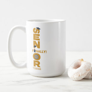 Abschluss endlich erreicht, Erfolg freigeschaltet Kaffeetasse