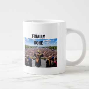Abschluss endlich geschafft Jumbo-Tasse   individu