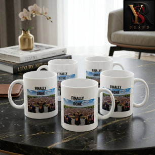 Abschluss endlich geschafft Jumbo-Tasse individu