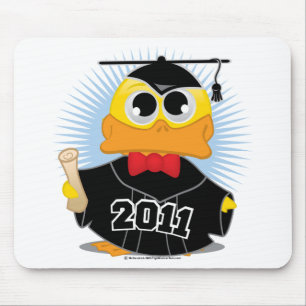 Abschluss-Ente 2011 Mousepad