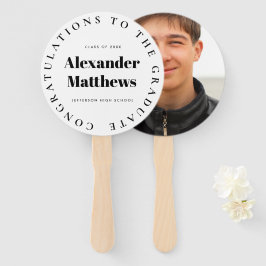 Abschluss Fieber Ihre Schule männliches Foto Fächer