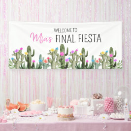 Abschluss-Fiesta-Willkommensbanner Banner