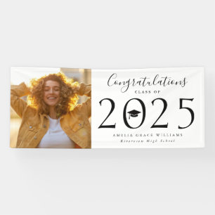 Abschluss-Foto-Banner der Klasse 2025 Banner