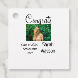 Abschluss Foto Classic - Klassiker Jahr für Jahr Geschenkanhänger