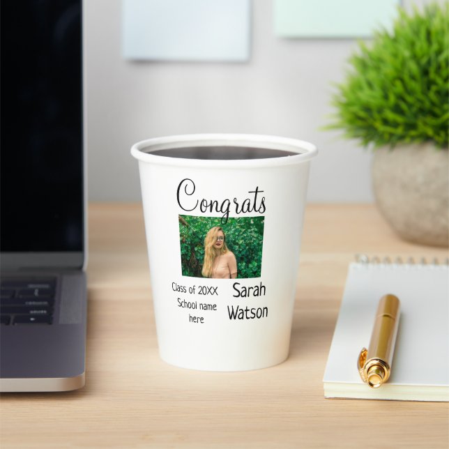 Abschluss Foto Classic - Klassiker Jahr für Jahr Pappbecher (InSitu)