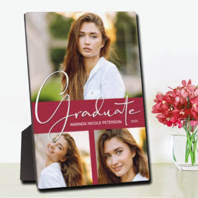 Abschluss Foto Collage auf Crimson Fotoplatte (Von Creator hochgeladen)